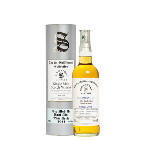 Whisky Signatory Vintage Caol Ila 2011 9  Years Old Un-Chillfiltered Collection 70 cl