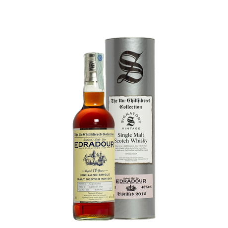 Whisky Signatory Vintage Edradour 2012 10 Years Old Un-Chillfiltered Collection 70 cl