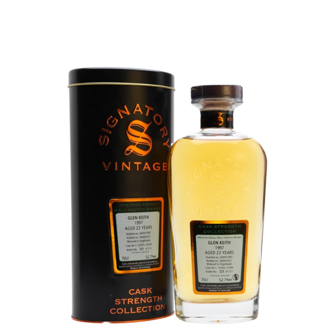 Whisky Signatory Vintage Glen Keith 1997 23 Years Old 70 cl