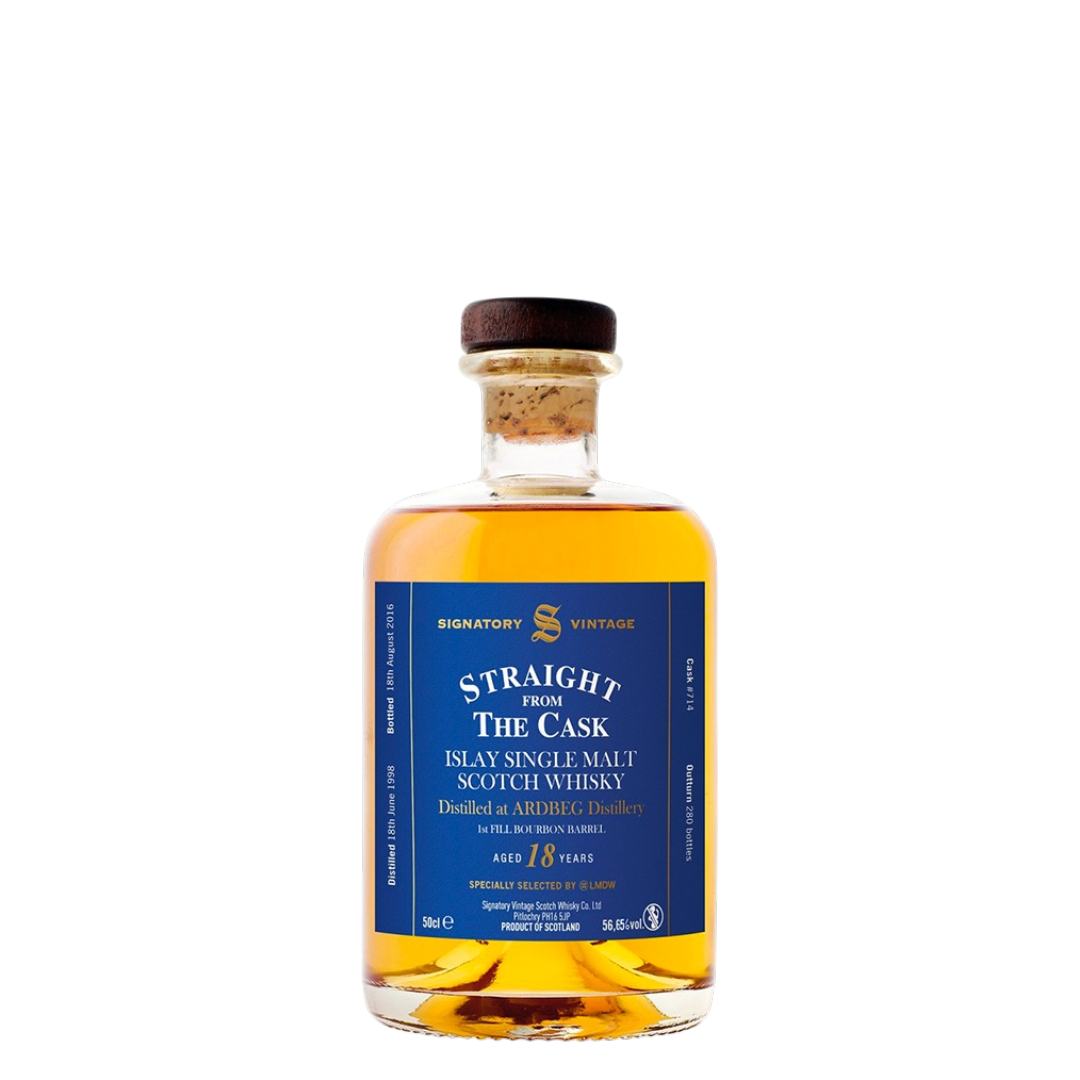 Whisky Signatory Vintage SFTC Ardbeg 18 Years Old 60th° Anniversary LMDW 50 cl