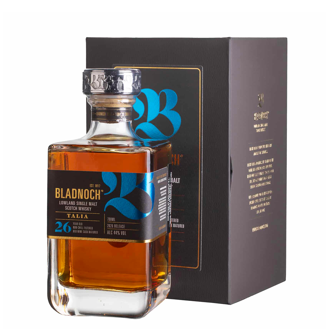 Whisky Bladnoch Lowland single Malt Scotch Whisky 26 Years Old 70 cl