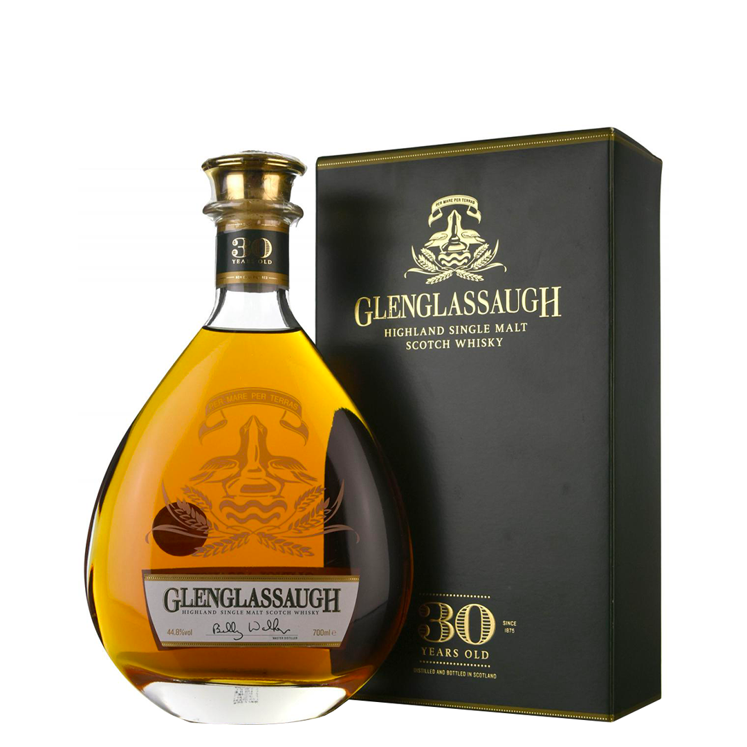 Whisky Glenglassaugh Highland single malt Scotch Whisky 30 years old 70 cl
