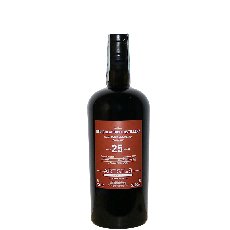 Whisky LMDW Bruichladdich 1990 Over 25 Years Old Artist N.9 70 cl