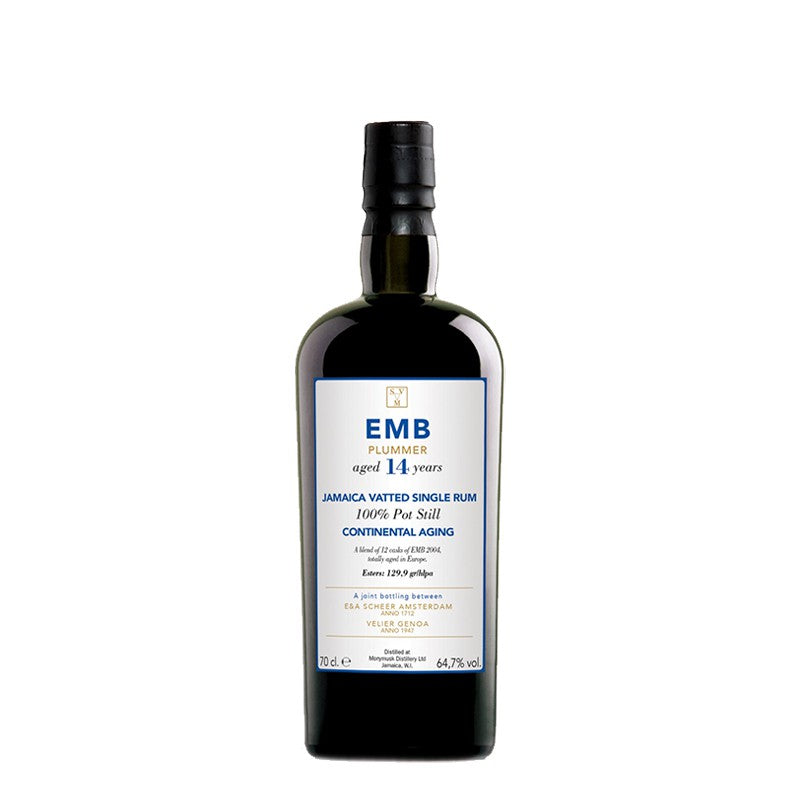 Rum Monymusk EMB Tropical-Continental Plummer 14 Y.O. Box Degustazione 2 bott. 70 cl