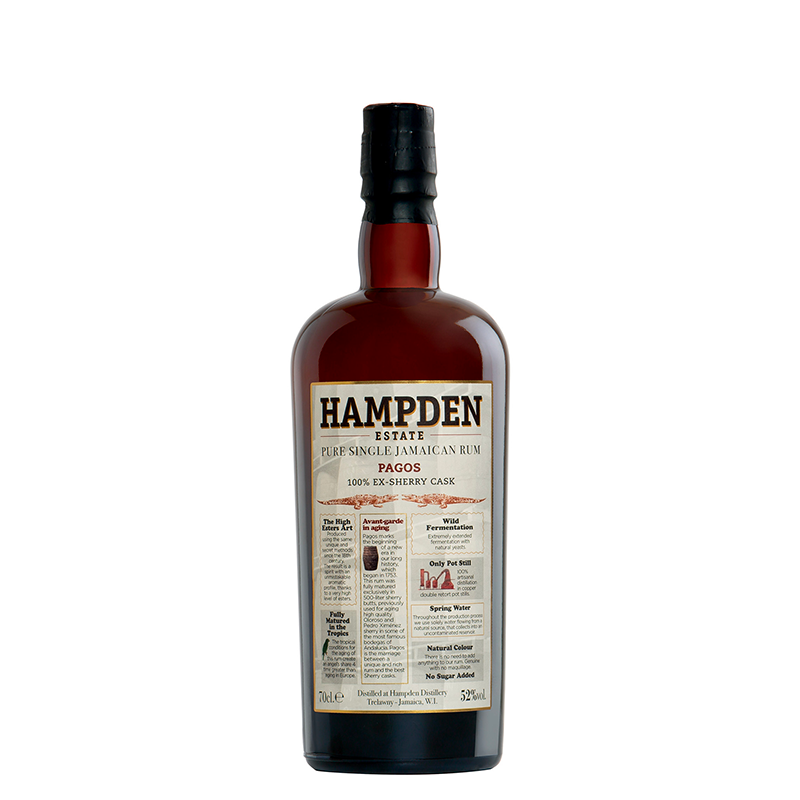 Rum Hampden Estate Pagos Sherry Cask 70 cl