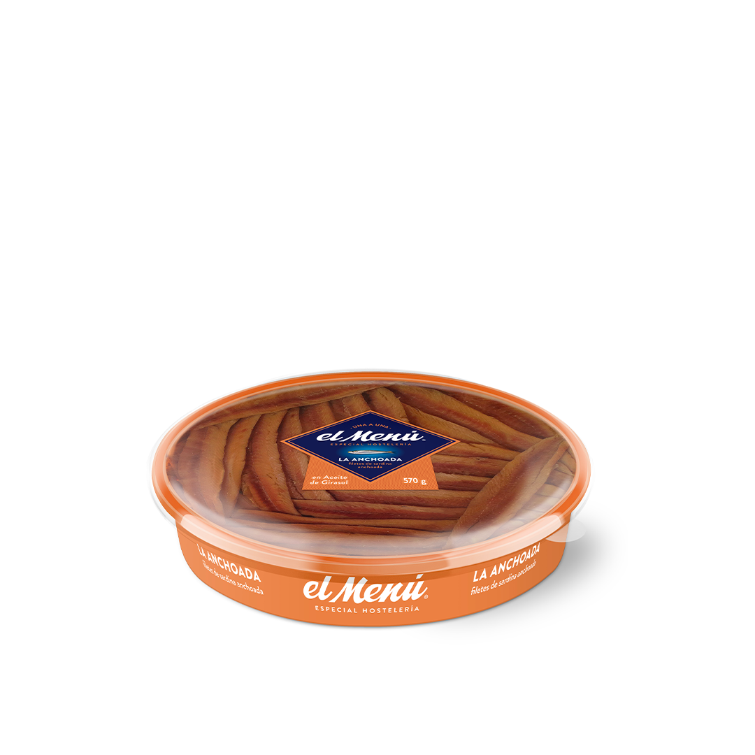 El Menù filetti di sardina anchoada in olio di girasole 570 g - squisitoo
